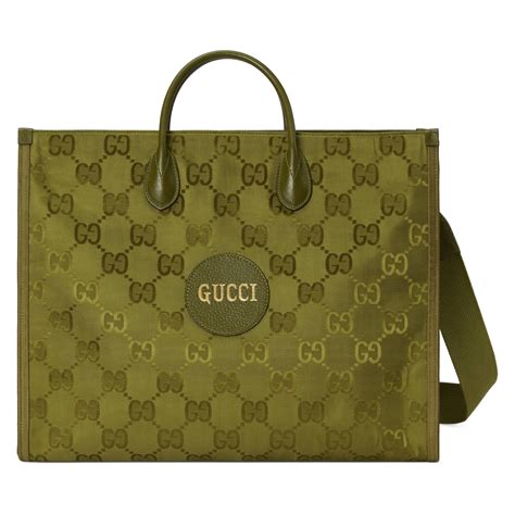 gucci green tote|More.